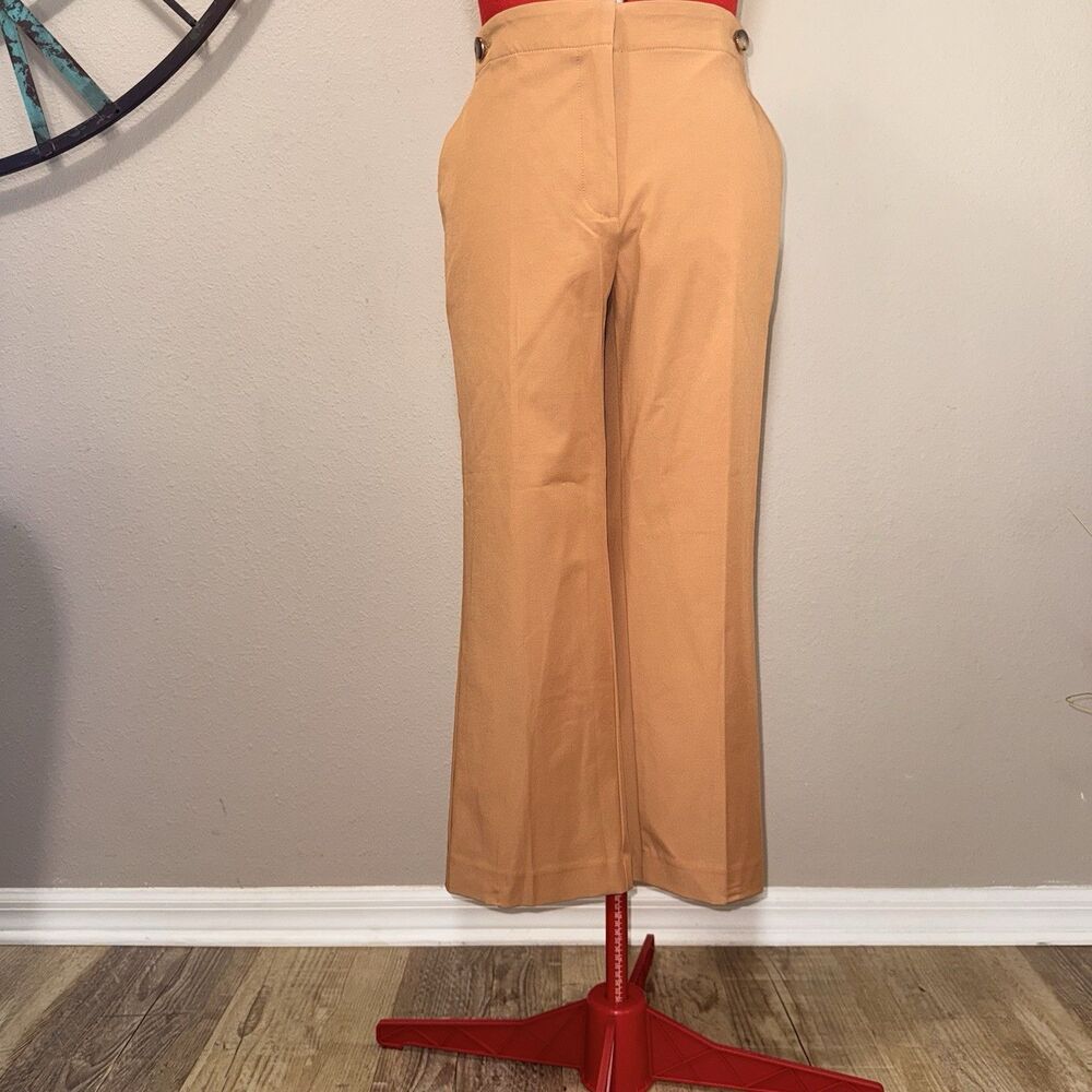 Ann Taylor Petite Ankle Pants Size 8P NWT Camel Curvy Fit